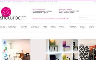 le-showroom.fr website preview