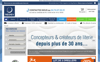 matelas-pour-tous.com website preview