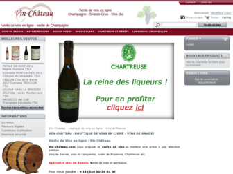vin-chateau.com website preview