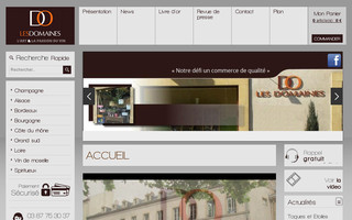 les-domaines-metz.fr website preview