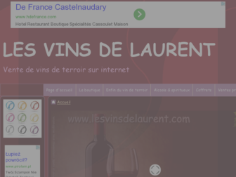 lesvinsdelaurent.com website preview