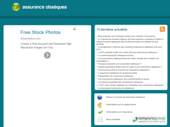 assuranceobseques.org website preview