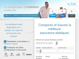 comparateur-assurance-obseques.com website preview