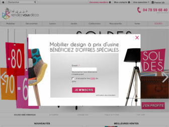 rendezvousdeco.com website preview