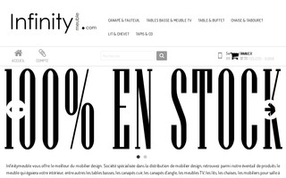 infinitymeuble.com website preview