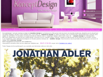 konceptdesign.fr website preview