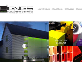 lignes.fr website preview