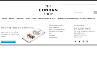 conranshop.fr website preview