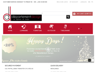 departement-design.com website preview