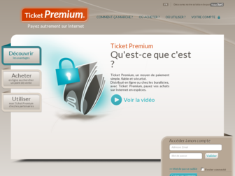 ticket-premium.com website preview