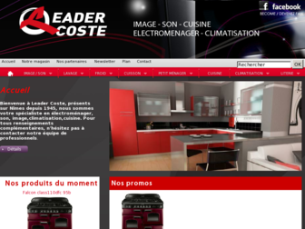 leadercoste.com website preview