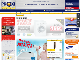 proxiconfort-saulnois.fr website preview