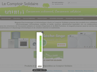 lecomptoirsolidaire.com website preview