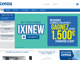ixina.fr website preview