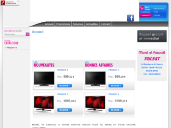 moreletassocie.fr website preview