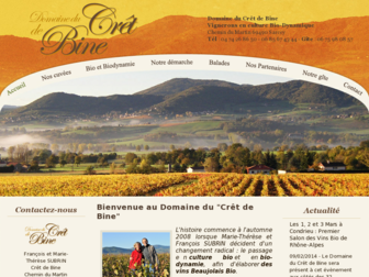 vin-bio-cret-de-bine.fr website preview