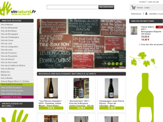 vinnaturel.fr website preview