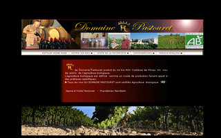 domaine-pastouret.com website preview