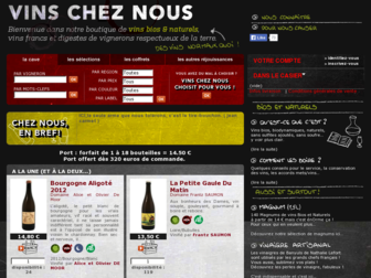 vinscheznous.com website preview