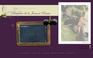 la-jument-rousse.fr website preview