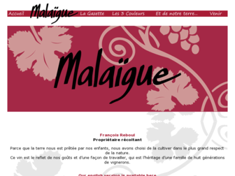 domainedemalaigue.com website preview