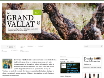 legrandvallat.fr website preview