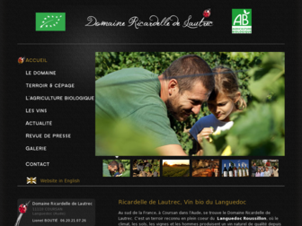 languedoc-vin-bio.com website preview