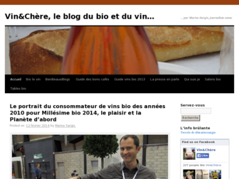 vinetchere.fr website preview