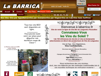 labarrica.fr website preview
