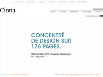 cinna.fr website preview