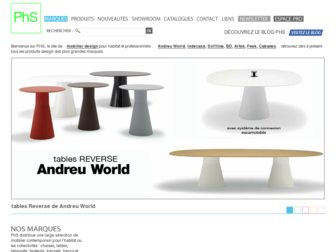 phs-mobilier.fr website preview