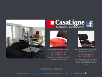 casaligne.fr website preview