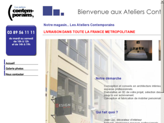 ateliers-contemporains.com website preview
