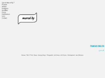 marcelby.fr website preview