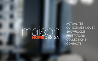 maisonhomedesign.fr website preview