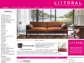 littoralmobilier.fr website preview
