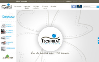 sommier-matelas.com website preview