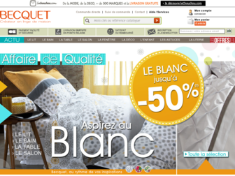 becquet.fr website preview