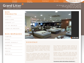 grandlitier-nogent.fr website preview