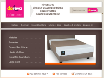 literie-pro-hotellerie.fr website preview
