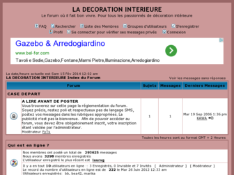 decointerieure.vosforums.com website preview