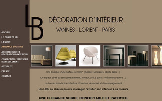 agencelbdecoration.free.fr website preview