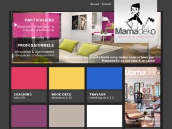 mamadeko.com website preview