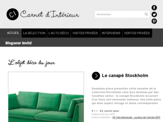 carnet-interieur.com website preview