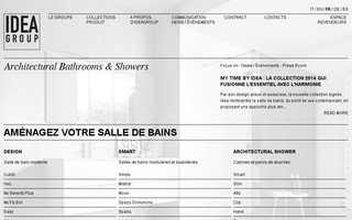 ideagroupbains.fr website preview