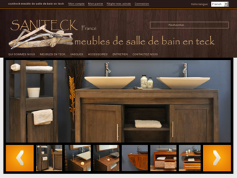 meuble-salle-bain-teck.fr website preview