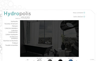 hydropolis.fr website preview