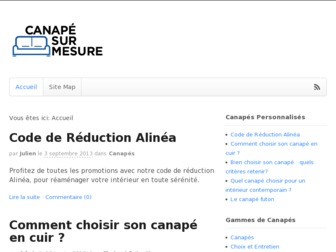 canape-sur-mesure.com website preview