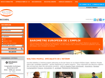 walterspeople.fr website preview