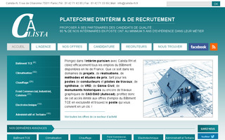 calista-rh.fr website preview